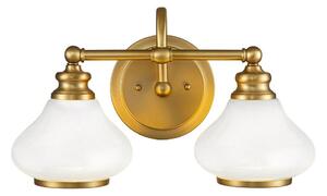 Hinkley HK-AINSLEY2-BATH-BB - LED Kúpeľňové svietidlo AINSLEY 2xG9/3W/230V IP44