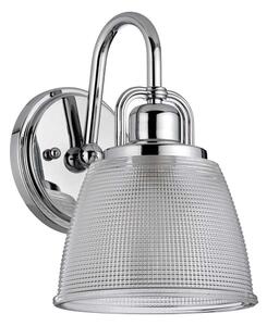 Quoizel QZ-DUBLIN1-PC - LED Kúpeľňové svietidlo DUBLIN 1xG9/3W/230V IP44 chróm