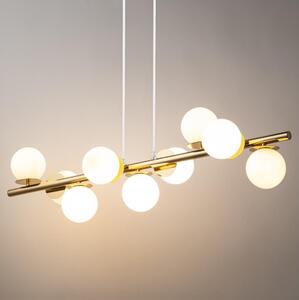 Luster na lanku AVOLA 9xG9/12W/230V zlatá