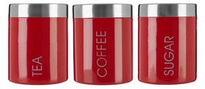 Kovové dózy v súprave 3 ks na kávu – Premier Housewares