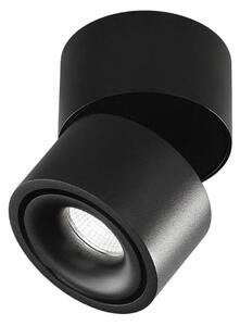 Egger DLS LED stropný reflektor Clippo S, čierny, Čierna, Pracovňa / Kancelária, Hliník, Moderný, Závesné svietidlo
