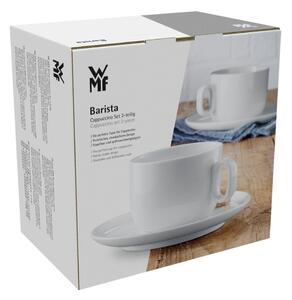 Biele porcelánové šálky v súprave 2 ks na cappuccino 160 ml Barista – WMF