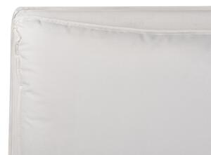 Manželská posteľ 160 cm Berit (biela) (s roštom) (s úl. priestorom). Vlastná spoľahlivá doprava až k Vám domov. 1077892