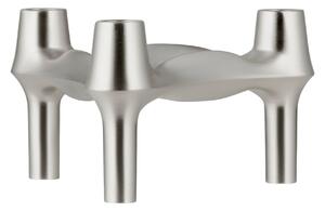 Dizajnový svietnik BMF STOFF Nagel Brushed Chrome