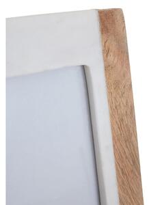 Kamenný rámček v bielo-prírodnej farbe 20x25 cm Sena – Premier Housewares