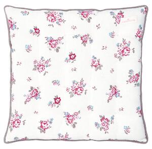Prešívaný podsedák Elba White 40 × 40 cm