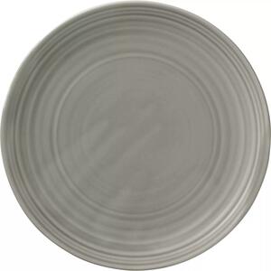 BAUSCHER »Country House« Tanier plytký, okrúhly, vyvýšený okraj, ø: 229 mm, sivý