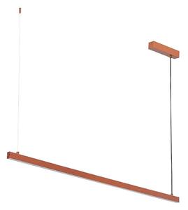 Argon 8834 - LED Luster na lanku MIAMI LED/37W/230V 3000K hnedá