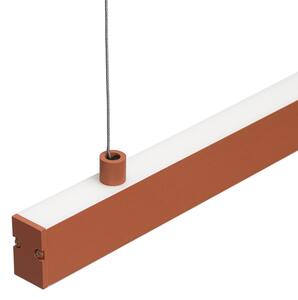 Argon 8834 - LED Luster na lanku MIAMI LED/37W/230V 3000K hnedá