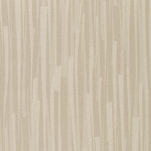 Béžová vliesová pruhovaná tapeta na stenu s vinylovým povrchom 32104, Textilia, Limonta
