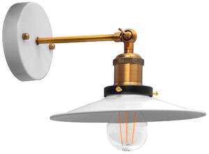 Toolight - Nástenná lampa Amber - biela - APP197-1W