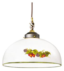 Kolarz 731.30.136 - Luster na lanku NONNA 1xE27/75W/230V pr. 30 cm víno/jahody
