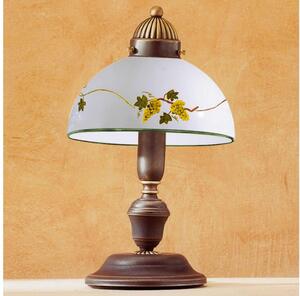 Kolarz 731.73.122 - Stolná lampa NONNA 1xE27/75W/230V vínová