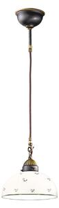 Kolarz 731.30.20 - Luster na lanku NONNA 1xE27/75W/230V pr. 20 cm zelená