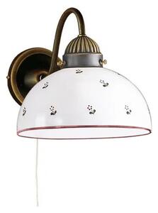 Kolarz 731.61.69 - Nástenná lampa NONNA 1xE27/75W/230V červená