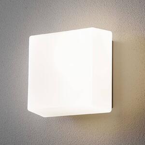 BEGA Lichtbaustein 66658K3 nástenné LED 21x21 cm, Biela / opálová, Hliník, Nástenné svietidlo