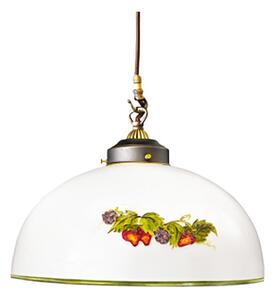Kolarz 731.30.121 - Luster na lanku NONNA 1xE27/75W/230V pr. 20 cm víno/jahody