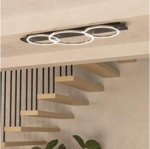 Eglo 33488 - LED stropné svietidlo BOYAL 2xLED/12W/230V + LED/12W čierne