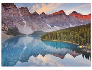 Obraz - Horská kanadská krajina (70x50 cm)