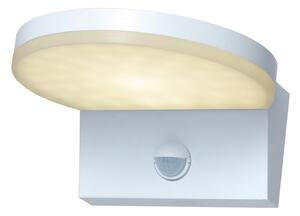 RABALUX 77120 Batida vonkajšie nástenné svietidlo so senzorom LED 9W/950lm 2700+4000+6500K IP54 biela