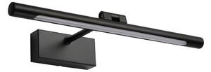 LED kúpeľňové osvetlenie na zrkadlo MIRROR LED/6W/230V 4000K IP44 40 cm čierne