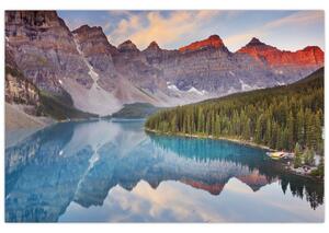 Obraz - Horská kanadská krajina (90x60 cm)
