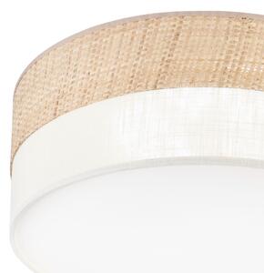 LED stropné svietidlo SIRJA BOHO LED/20W/230V priemer 35 cm béžová/krémová