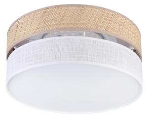 LED stropné svietidlo SIRJA BOHO LED/20W/230V pr. 35 cm béžová/biela