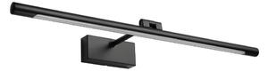 LED osvetlenie zrkadla do kúpeľne MIRROR LED/8W/230V 4000K IP44 60 cm čierna