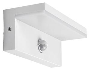 RABALUX 77116 Zaragoza vonkajšie nástenné svietidlo so senzorom LED 9W/850lm 2700+4000+6500K IP54 biela