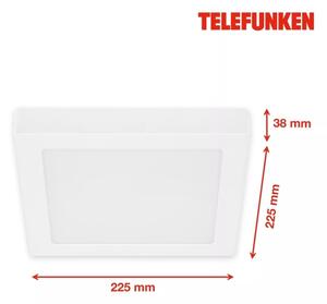 Telefunken 309706TF - LED RGB St. stropné svietidlo LED/23W/230V 2700-6500K biela