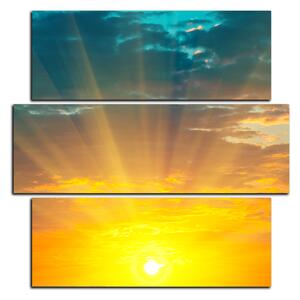 Obraz na plátne - Západ slnka - štvorec 3200D (75x75 cm)