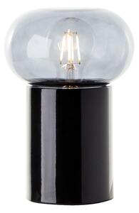 Brilliant - Stolná lampa KNUT 1xE27/25W/230V čierna/číra
