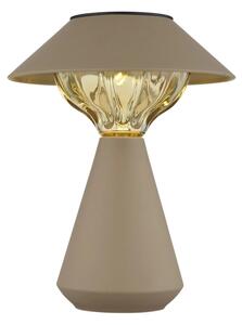 Globo 36639S - LED Solárna lampa 10xLED/0,06W/1,2V IP44 hnedá
