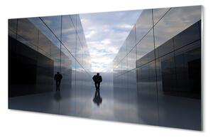 Nástenný panel  zrkadlá neba 100x50 cm