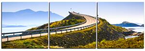 Obraz na plátne - Atlantická cesta - panoráma 5184B (150x50 cm)