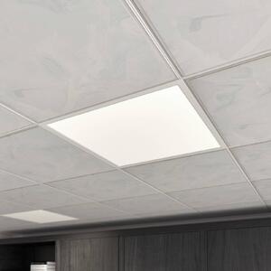Vkladací panel Arcchio LED Vinas, 62 cm, biely, hliník,, Biela / opálová, Pracovňa / Kancelária, Plast, Zapustené stropné svietidlo