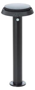 Brilliant - LED Solárna lampa so senzorom ALVERO LED/4W/3,7V 50 cm IP44 čierna