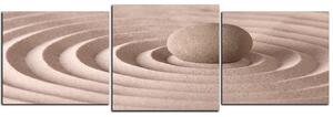 Obraz na plátne - Relaxačný kameň - panoráma 5192D (150x50 cm)
