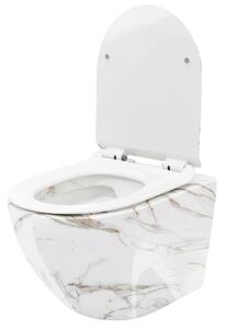 Rea - Závesná WC misa Carlos Slim Lava Shiny - mramor