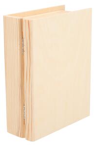 ČistéDrevo Drevená krabička kniha