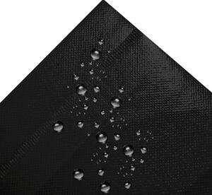 ViaDomo Via Domo - Látková šatníková skriňa Arno - čierna - 57x172x29 cm
