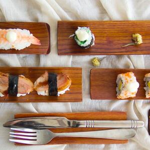 ČistéDrevo Drevená tácka na sushi