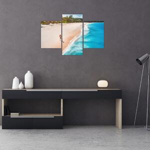 Obraz - Plážový beh (90x60 cm)