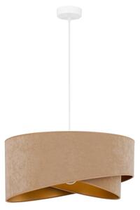 Brilagi - LED Luster na lanku LYRA 1xE27/15W/230V hnedá/zlatá