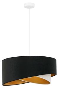 Brilagi - LED Luster na lanku LYRA 1xE27/15W/230V čierna/krémová/zlatá