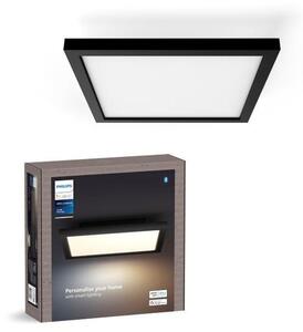 8720169329058 Philips HUE Aurelle stropný panel LED 300x300mm 19W/1940lm 2200-6500K čierna bluetooth