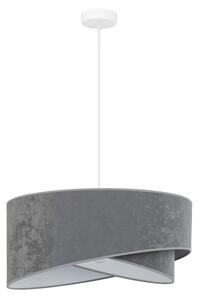 Brilagi - LED Luster na lanku LYRA 1xE27/15W/230V šedá/biela