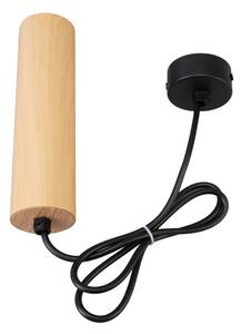 Brilagi - Luster na lanku SELE 1xGU10/30W/230V čierna/dekor duba