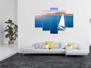 Obraz - Výlet loďou (150x105 cm)